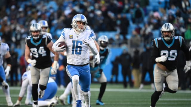 Detroit Lions quarterback Jared Goff